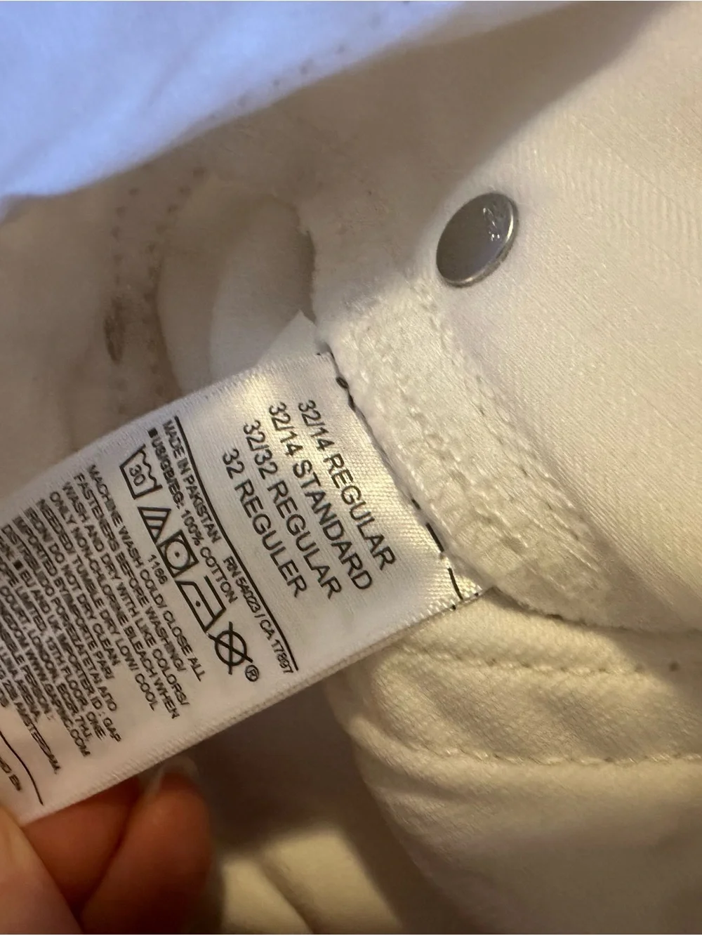 Gap Women’s White Denim Longline Shorts size 14